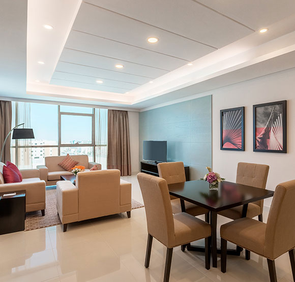 Deluxe One Bedroom Suite at Ramada Hotel & Suites by Wyndham Amwaj Islands Manama Deluxe One Bedroom Suite at Ramada Hotel & Suites by Wyndham Amwaj Islands Manama